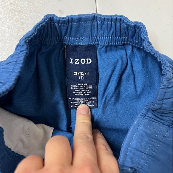 Izod Boy’s Blue Shorts - Picture 3 of 3